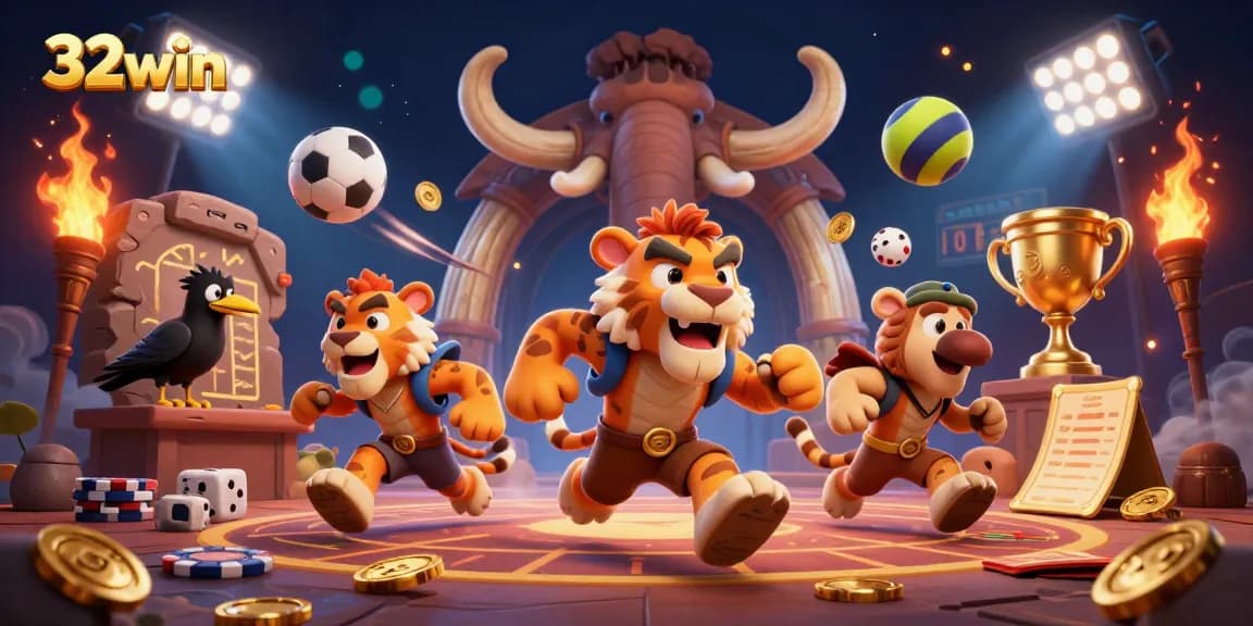Bet on exciting challenges at 32win with dynamic gameplay and thrilling sports elements.