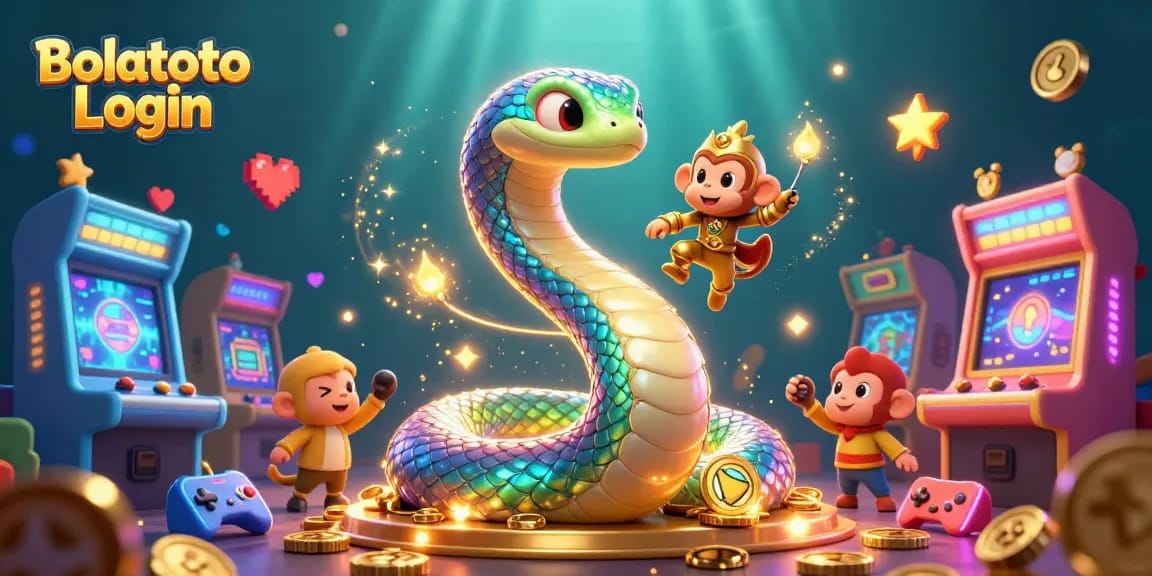 Experience Bolatoto Login with vibrant scenes of gaming excitement and adventure.