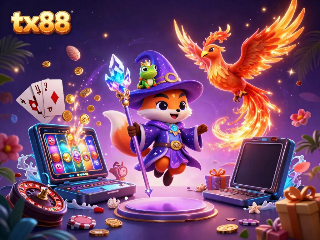 Experience thrilling gaming at tx88 with mystical elements and vibrant slot games.
