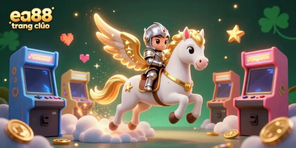 Experience excitement now at ea88 trang chủ with a stunning celestial-themed casino illustration.