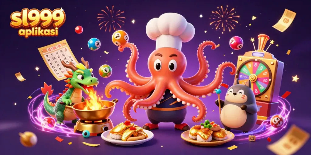 Engage in thrilling gameplay with sl999 aplikasi as colorful bingo elements celebrate casino fun.