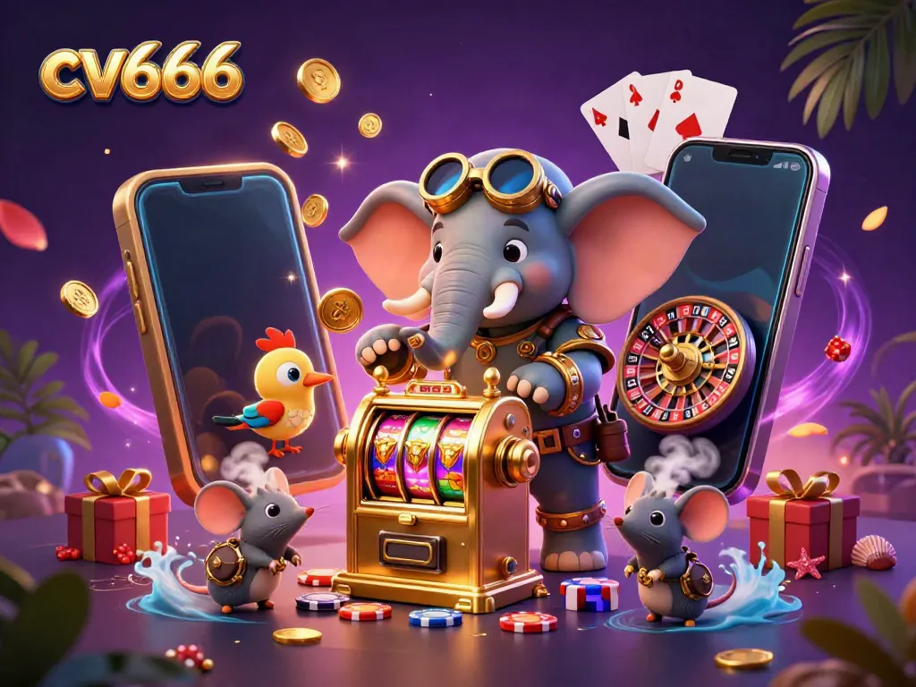 Experience exciting slots and games at cv666 with a vibrant, steam-powered casino scene.