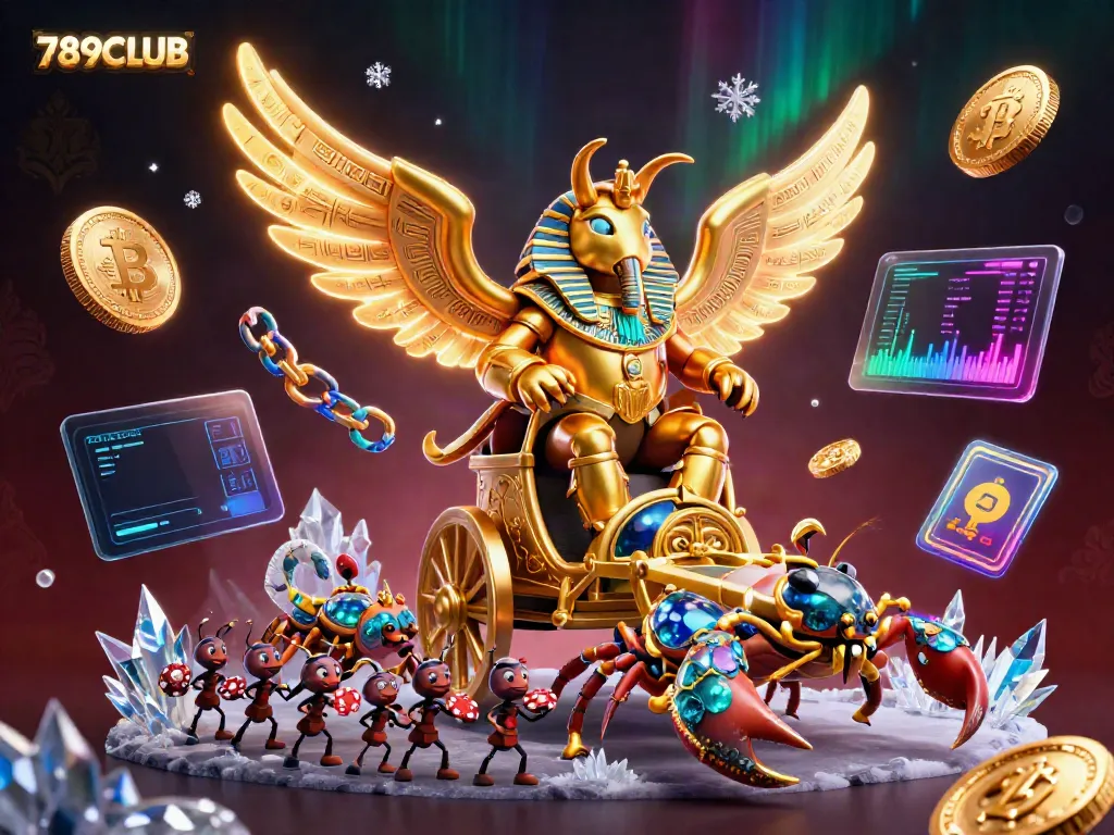 Join the excitement at 789CLUB with vibrant gambling elements and thrilling characters in the casino atmosphere.