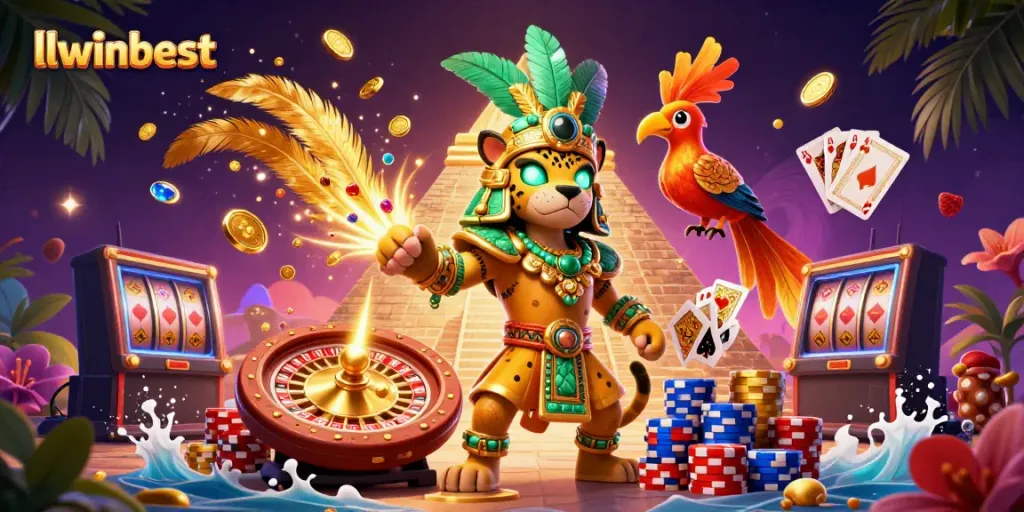 Experience thrilling gameplay at llwinbest with vibrant 3D casino elements and rich characters.