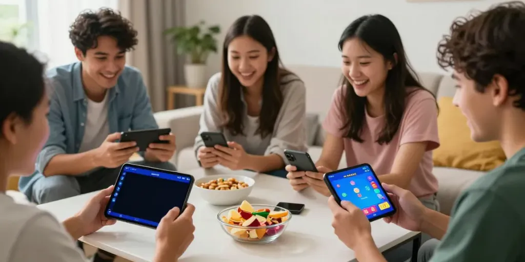 SAPPORO88 link engaging players in a vibrant online gaming experience with friends.