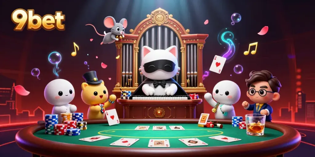 Engage in the thrill of 9bet's live casino with its dynamic characters and captivating atmosphere.